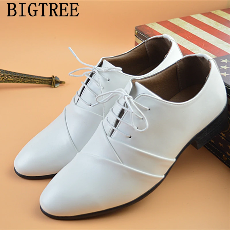 Mens White Dress Shoes Man Wedding Shoes Men 2024 Shoes Leather Formal Suit Shoes Zapatos Oxford Hombre Chaussure Homme Mariage