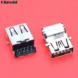 Cltgxdd 2~10pcs USB 3.0 Jack Connector Female Socket For ASUS / Lenovo / HP / Samsung / Sony / Toshiba / Laptop 3.0 USB Port