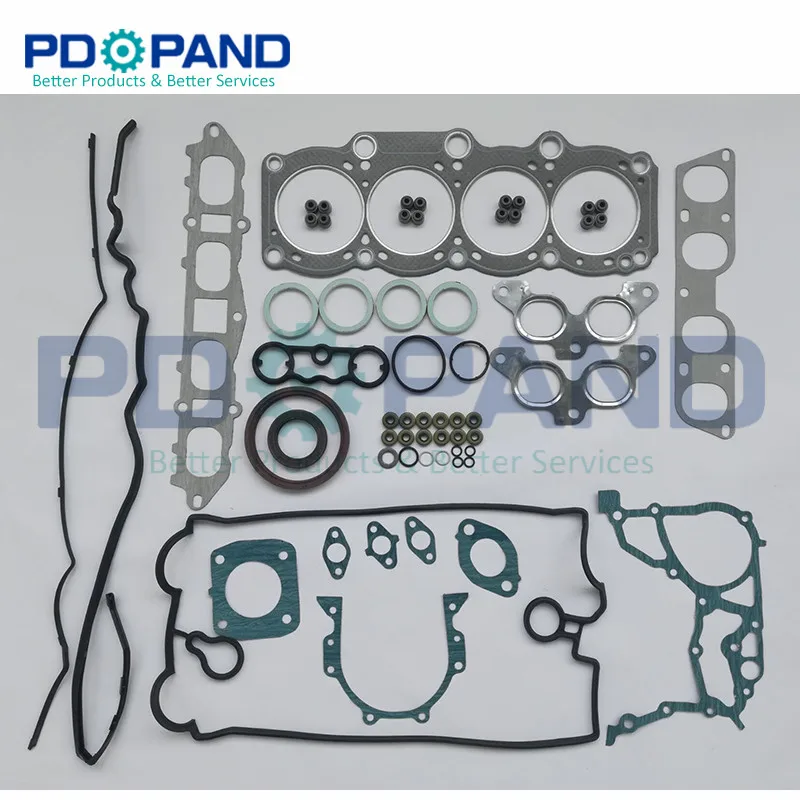 3SGE 3S-GE Engine Full Rebuild Gasket Set 04111-74220  04111-74390 for Toyota CELICA ST182 MR2 REV 2 GT 1998cc  2.0L