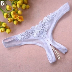 G-String Lace Thong Women's Tanga Low Waist Sexy Lingeries Cotton Panties Laides T Back Pants Girl's Underpants Underwear