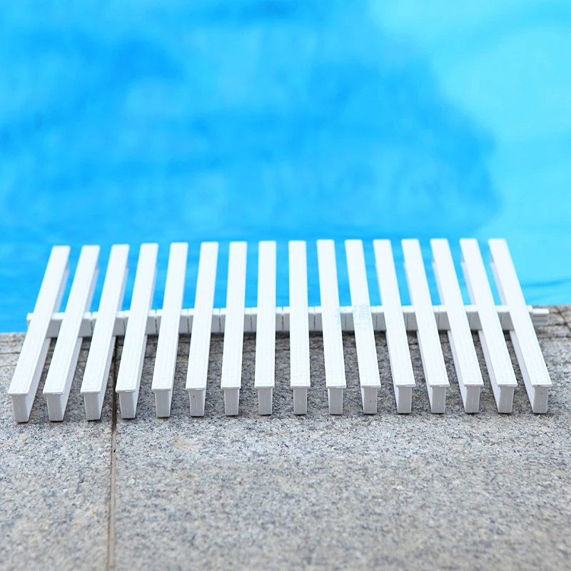 Griglia di scarico dell'acqua per piscina Griglia di troppopieno Strumenti per la pulizia della piscina antiscivolo Accessori per attrezzature