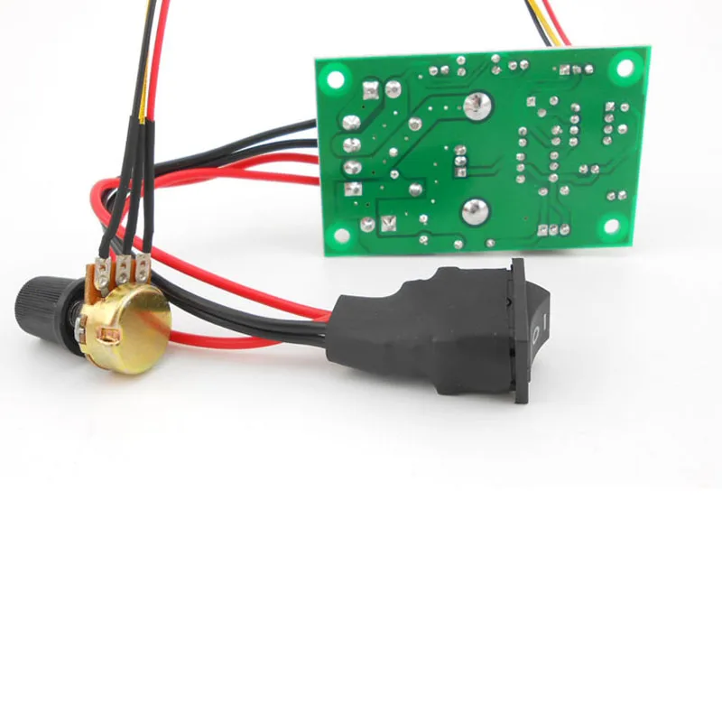 Convertidor PWM DC, interruptor inversor de motor sin escobillas 6V12V24V, CCW / CW, velocidad continua