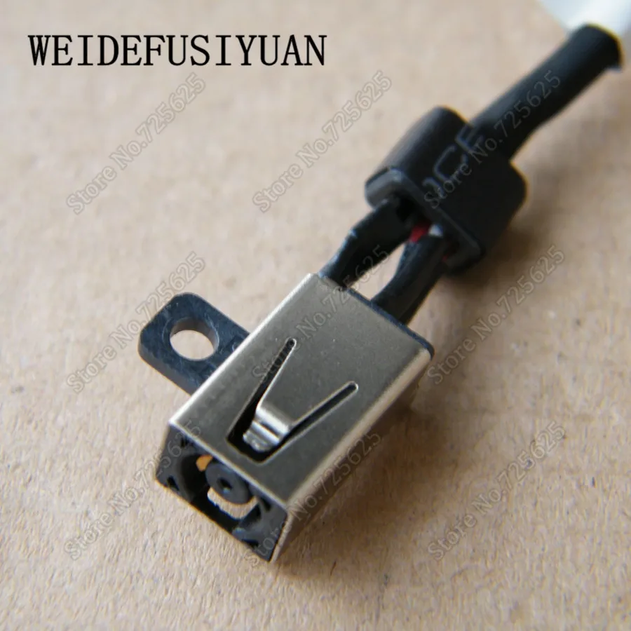 1-10PCS  DC Power Jack Socket IN Cable With Wire Harness For Dell XPS 15 5510 9530 9550 Precision 15 5510 Series