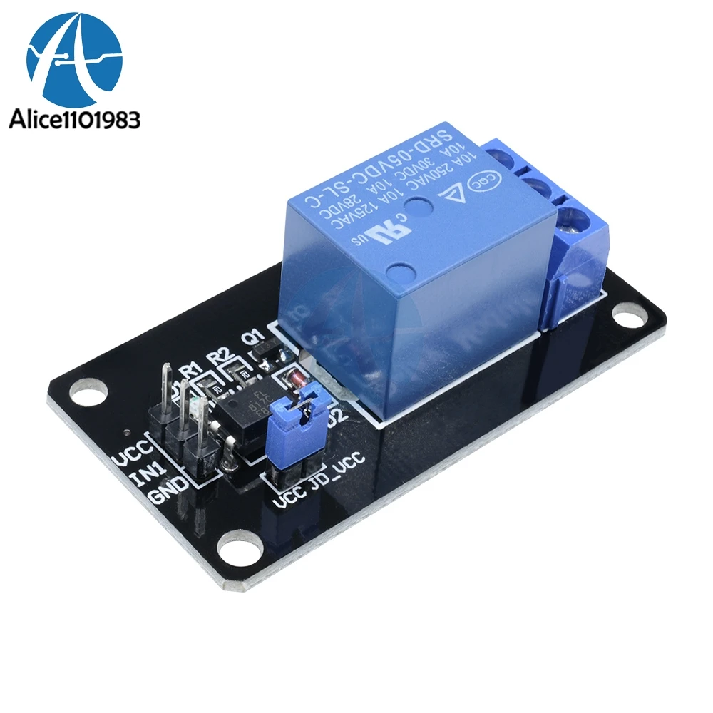 5V1 5V 1 Channel 1CH Relay Module Relay Interface Board For Arduino MCU PIC AVR DSP ARM SCM Household Appliance Control