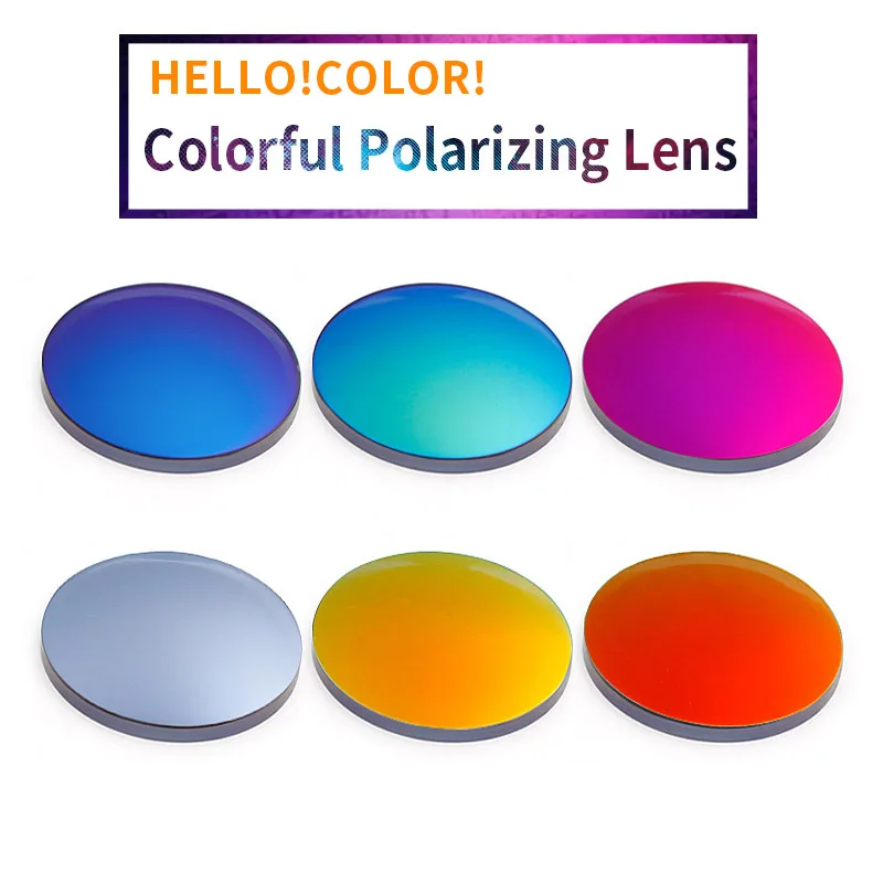 1.56 Polarized Lens Single Vision (UV400) Used In Sunglasses To Reduce Glare From Reflective For Driving