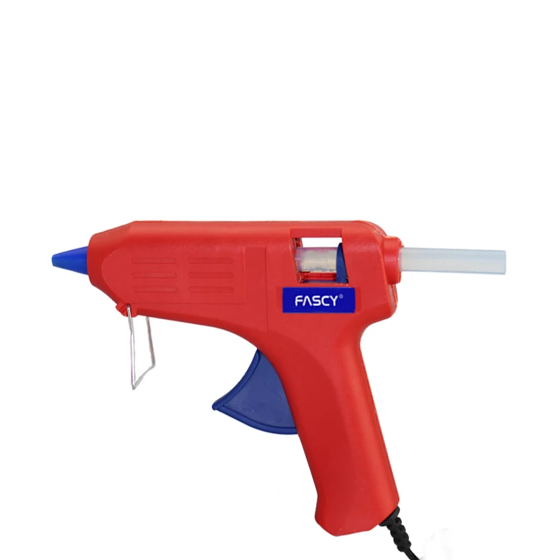 

AC 110V-220V Hot Melt Glue Gun 78W With 2pcs 10mm Clear Glue Sticks DIY Mini Adhesive Glue gun Repair Heat Tools