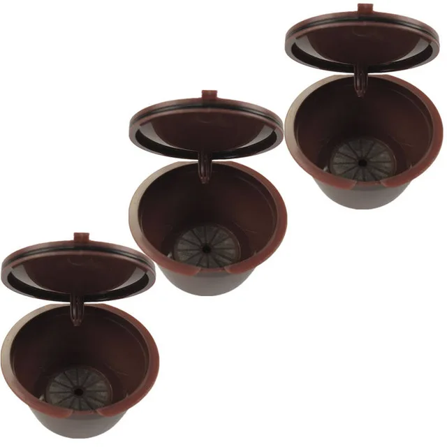 Cápsula de Café para Dolce Gusto, Reutilizável, Recarregável, Compatível com Nescafé, 3 PCs/pacote, 150 Vezes