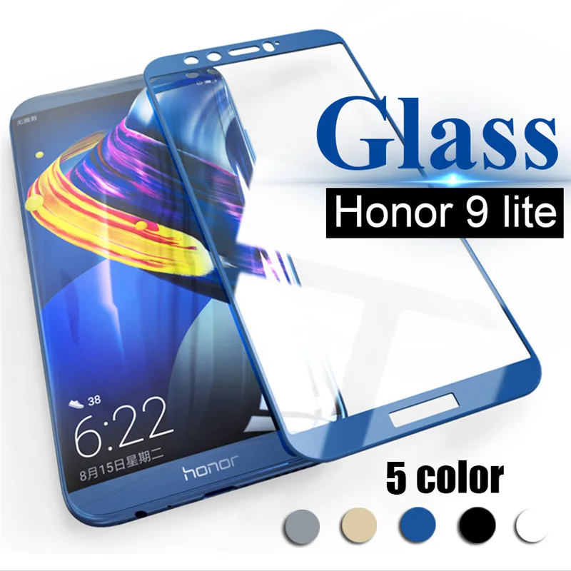 Honor 9 lite protective glass for honor 8 lite 9lite film full Cover tempered glass screen protector on honor 9lite 9 light case