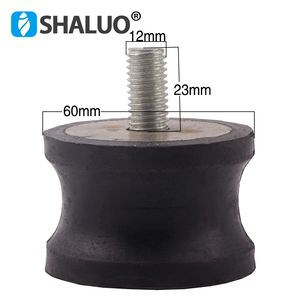 120kg Generator Shock Absorber Rubber Shock Pad Shockproof Pad Electrical Equipment Supplies Generator Accessories