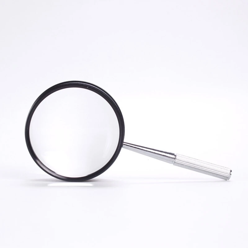 35 Tims 60 مللي متر المعادن جيب عدسة تكبير يدوية للمجوهرات نظارات للقراءة العدسة ألعاب أطفال عدسة مكبرة 35X لوبا #3