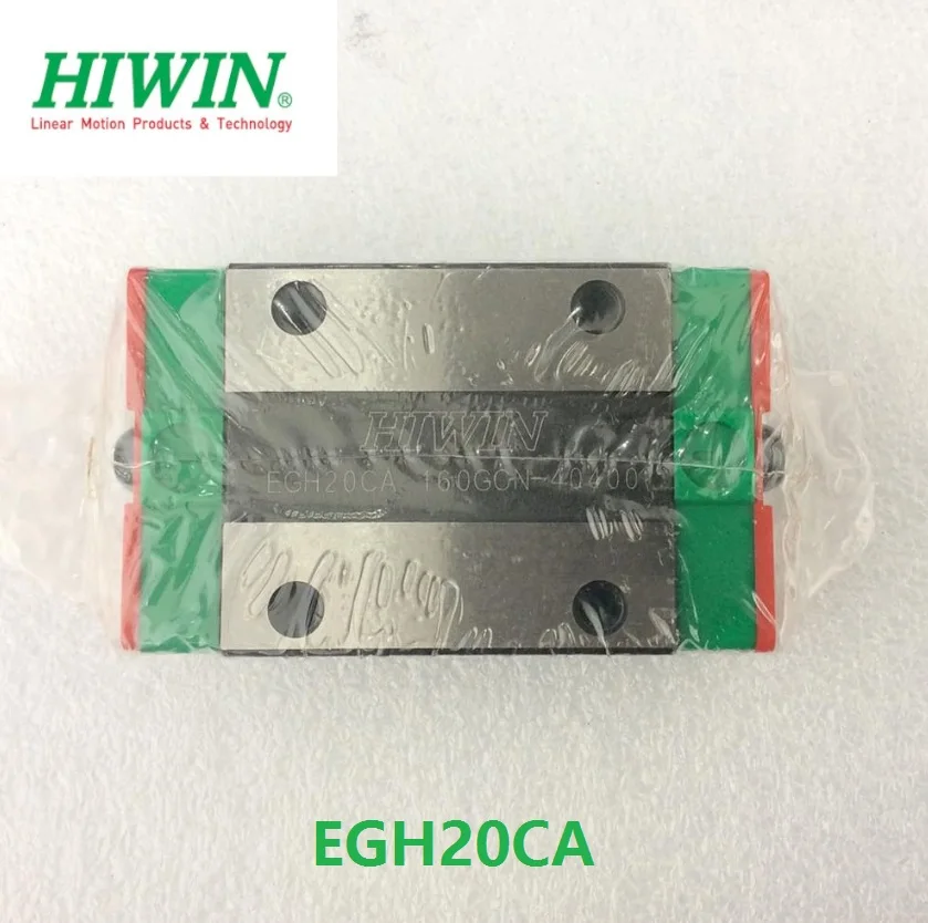 10pcs/lot 100% original HIWIN EGH20CA slider block for EGR20 linear guide rail for CNC router EGH20 CA