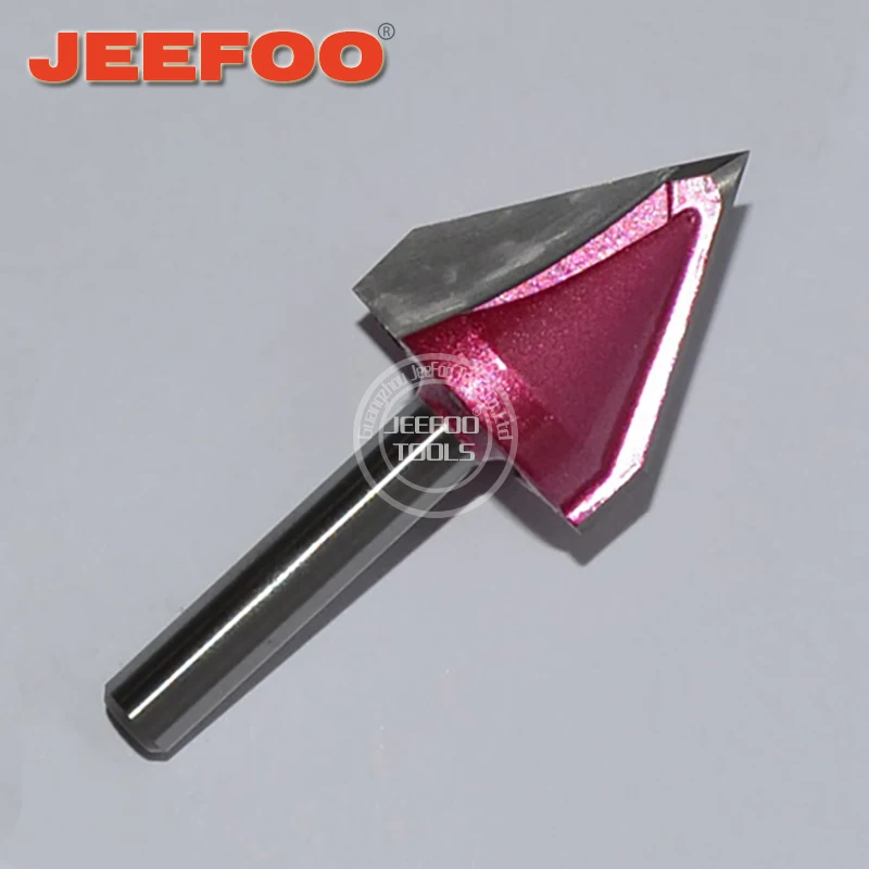 

6*22*60degree V Shape 3D Woodworking Router Bits Engraving Chamfering MDF PVC Acrylic