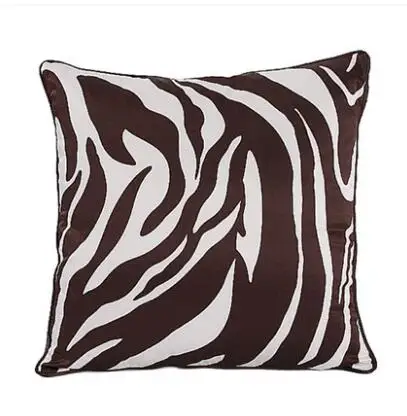 45/50/55/60cm zebra pattern cushion cover pillowcase sofa throw pillow cover lumbar pillow case indoor