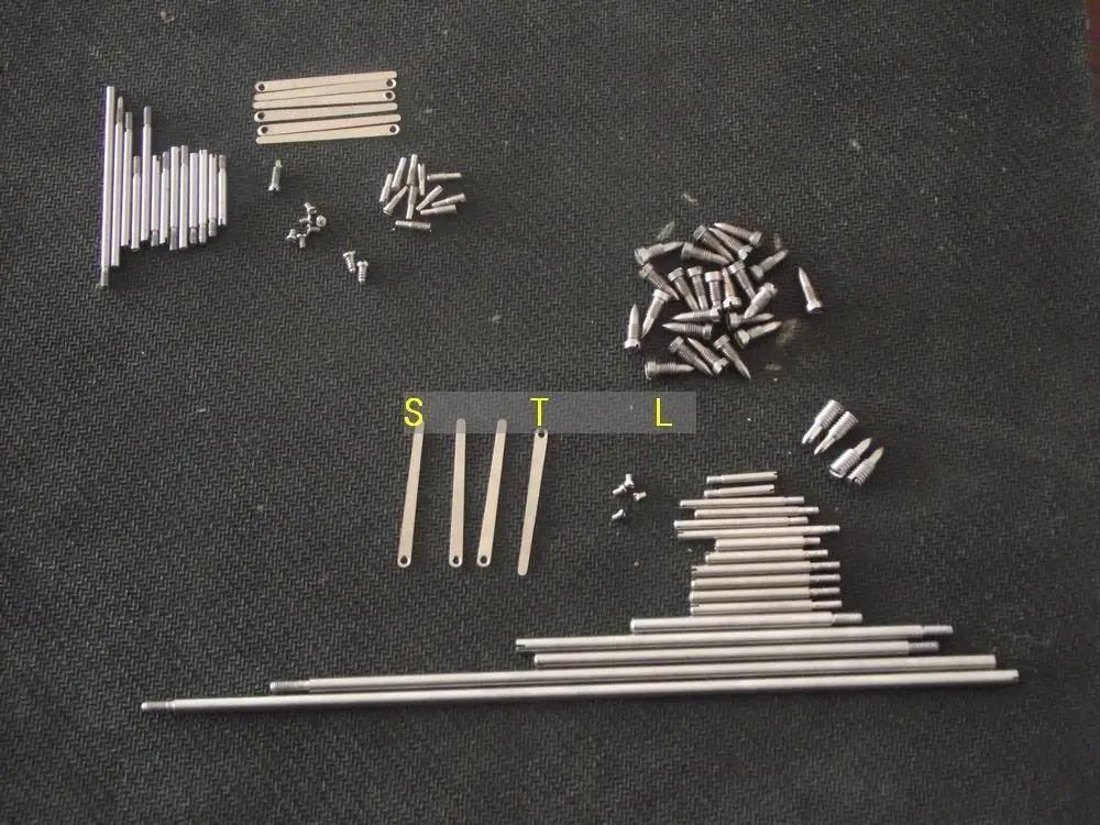 

New sax repair parts Screws saxophone Accessories + Clarinet screws