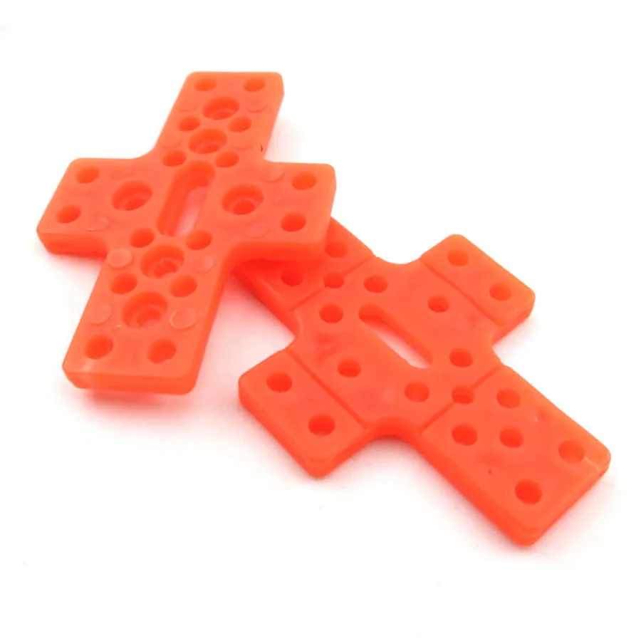 

10PCS 37525 Red Plastic Cross Shaped Sheet Model Retainer DIY Model Making