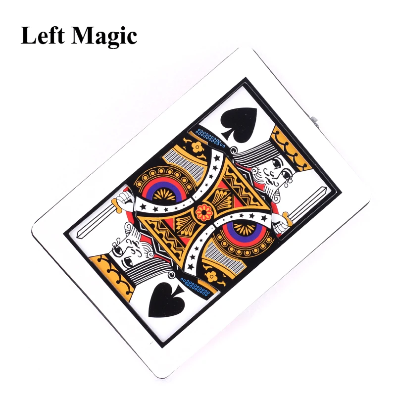 Small Q To K Cards Magic Trick 6.3*8.7cm Magic Props Accessories Cards For Tricks