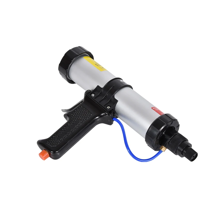 New Arrival 310ML Cartridge Type Pneumatic Glue Gun 21.5-22.5CM 6 Bar Working Pressure Glass Glue Gun Caulking Gun+Control Valve