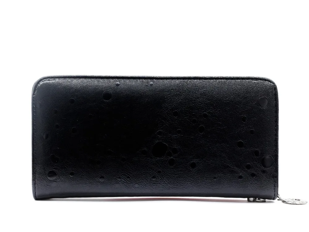 ZENTEII Women Faux Synthetic Leather Skull Wallet Clutch