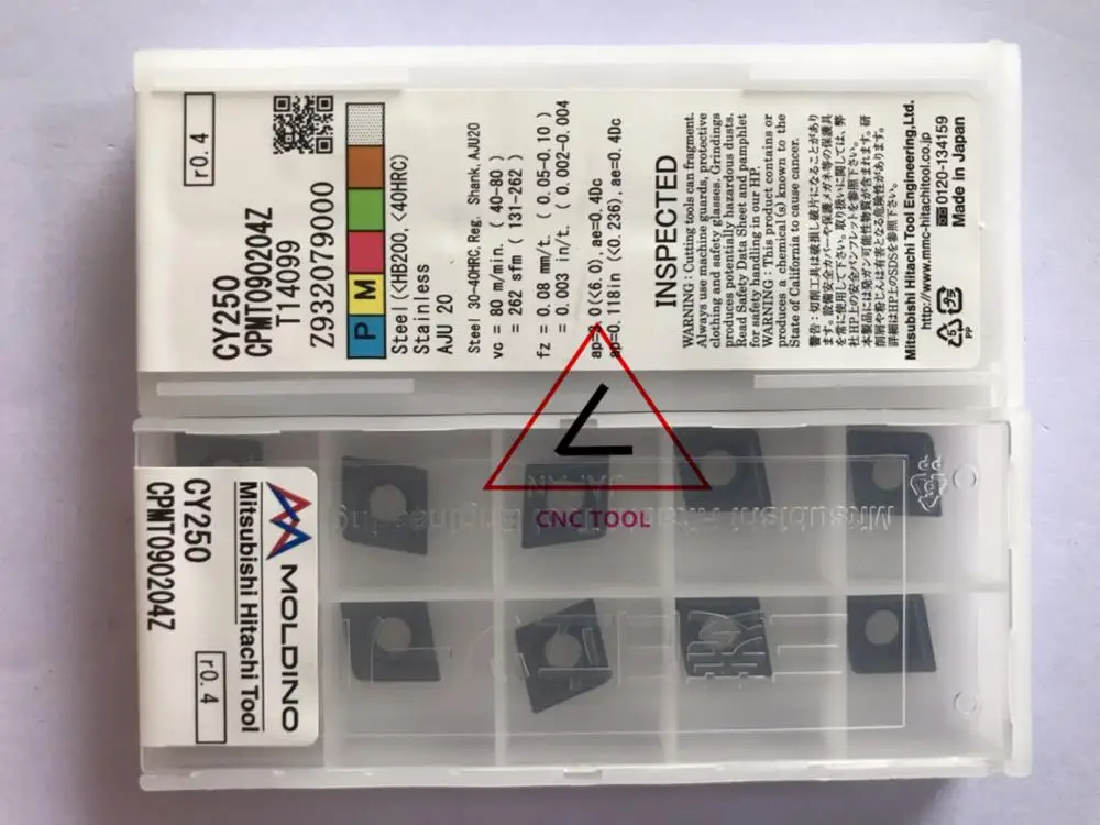 CPMT090204Z CY250 10 шт. Хитачи высокая производительность резки ЧПУ неразъемные вставки