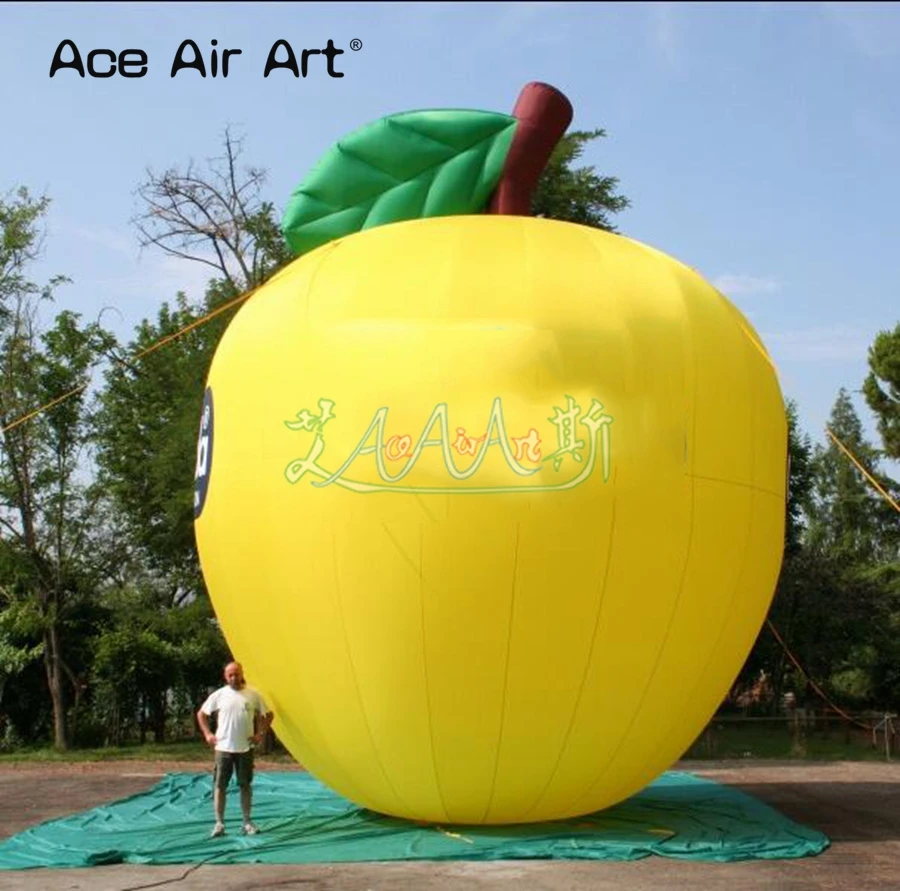 

Giant Balloon Fruit Model Inflatable Orange/Citrus Junos/Lemon Replica Artificials with Logos for Promotion and Large Parties