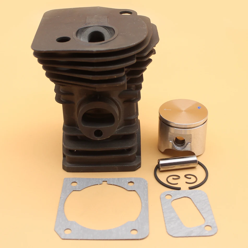 42MM NIKASIL Cylinder Piston Gasket Kit For HUSQVARNA 340 345 JONSERED CS2145 CS2141 2145 Turbo Gasoline Chainsaw Parts