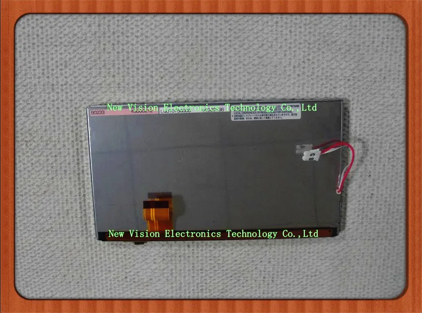 

LQ070T5GG08 Original 7 inch 480*234 TFT LCD Screen Display