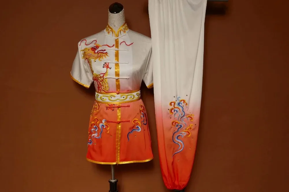 

wushu taichi taiji clothes changquan uniform Martial arts competition clothing embroidered kungfu nanquan taolu clothes uniform