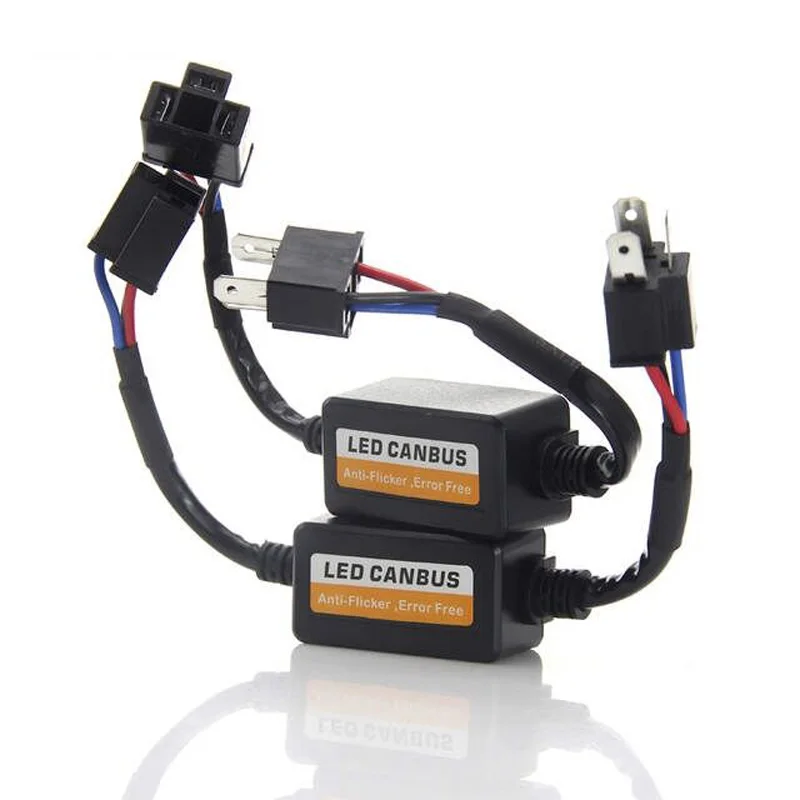 زوج H4/HB2/9003 H1 H3 H7 H11 Led العلوي في Canbus فك خطأ تحميل مجاني مكافحة وميض المقاوم سيارة تحذير canc