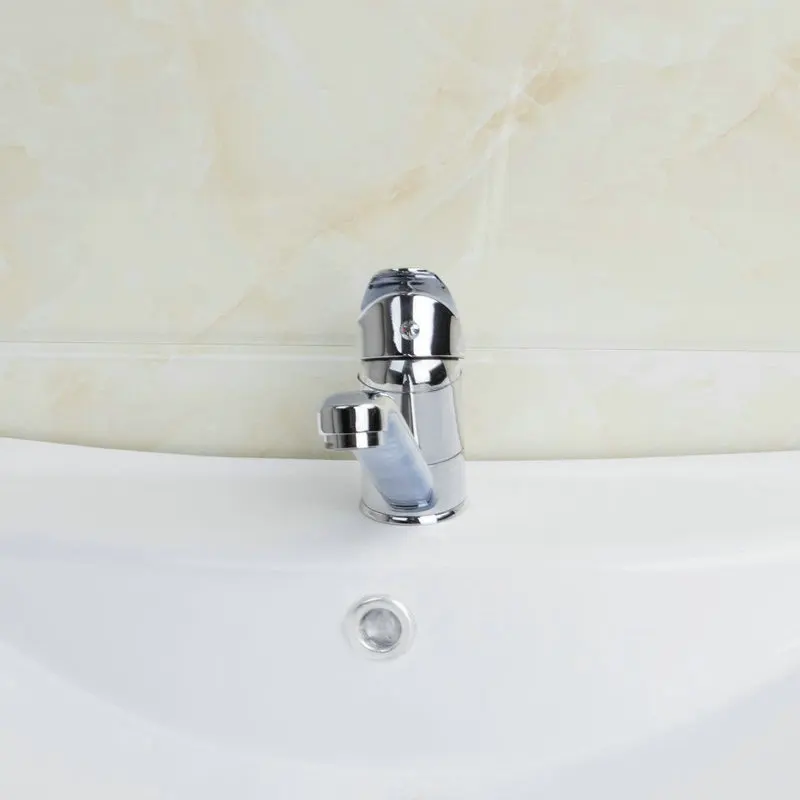 Đánh bóng Chrome Brass Bếp Vòi Xoay Bar Tàu Chìm Mixer Tap Sàn Mounted Xoay 360 Chrome Bếp Vòi