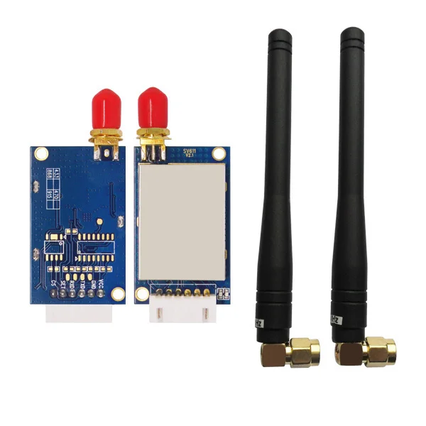 

RS485 Interface 433MHz 2PCS/Lot 100mW RF Module SV611 Wireless Transmitter and Receiver