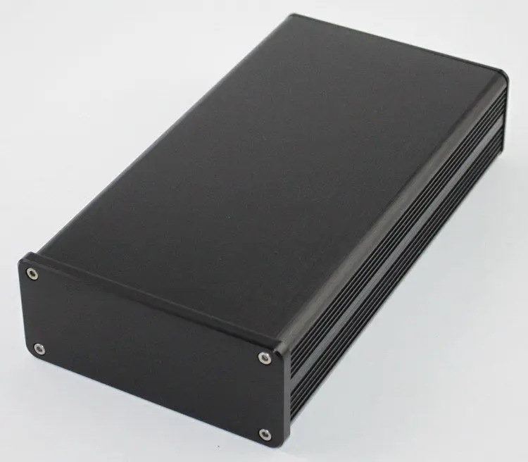 Black full aluminum amplifier chassis box for DIY YA41