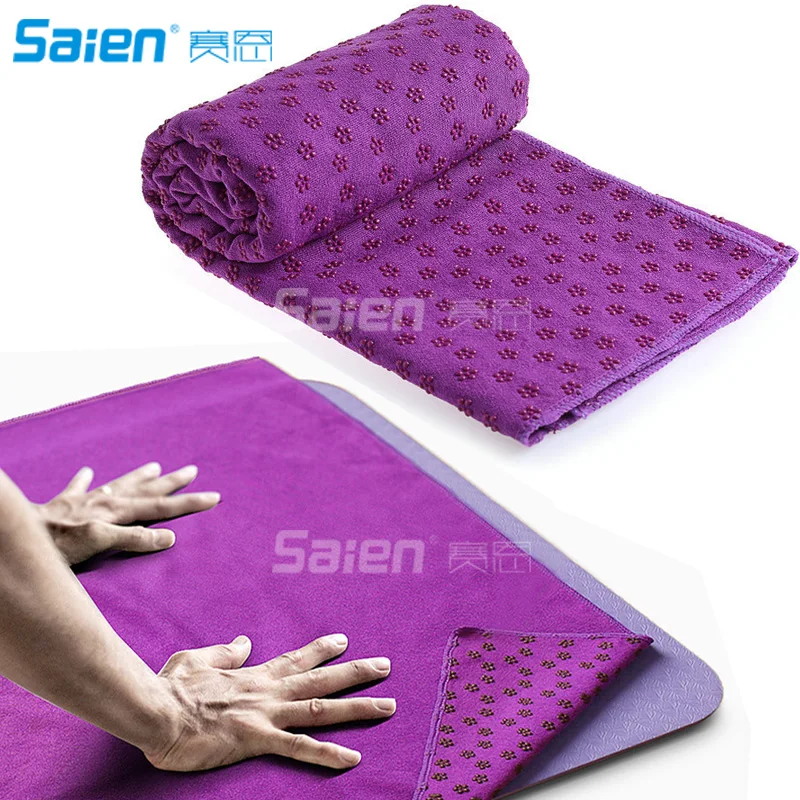 Yoga Towel - Yoga Blankets Non-Slip Yoga Mat Blankets - Perfect Microfiber Towel for Yoga and Pilates