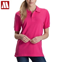 Women Men Unisex Cotton Plain Solid Black Blue Navy Red Polo Shirt Ladies Short Sleeve No Printing Polo Shirt S-3XL Shirts Tops