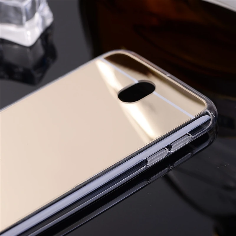 Luxury Mirror Plating TPU Soft Phone Case For Samsung Galaxy J5 Pro J3 2017 J330F J530F EU Version Ultra Thin Back Cover