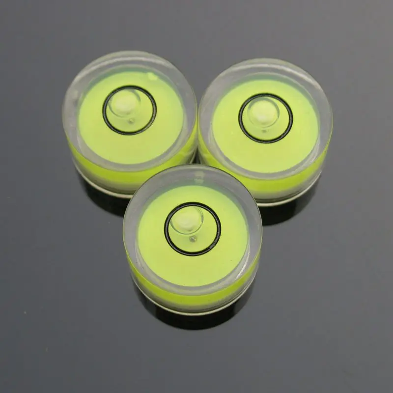 HACCURY 15*8mm Acrylic spirit level Camera Accessories mini spirit level Circular bubble level Balancing equipment