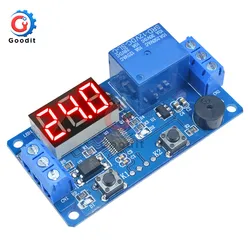 DC 12V Timer Cycle Relay Digital LED Delay Timer Relay Board Control Switch Trigger Programmable Module for Car Auto with Buzzer