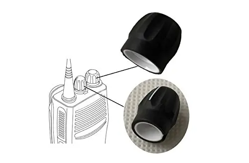 

50Pairs Volume Knob + Channel Selector Knob Buttons for Motorola Portable Radio EP450 PRO5150 GP338 GP680 EX500 Walkie Talkie