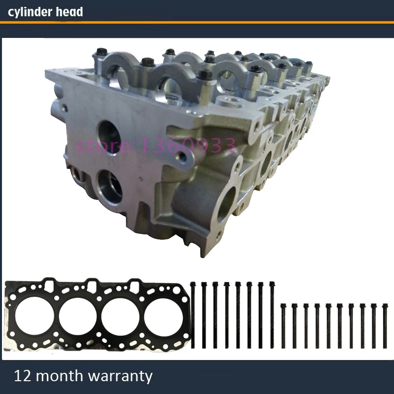 1KD 1KDFTV Cylinder head for Toyota Land Cruiser 90 120 Dyna 150 Hilux Fortuner 16V 3.0 TDI with  gasket bolt 11101-30030