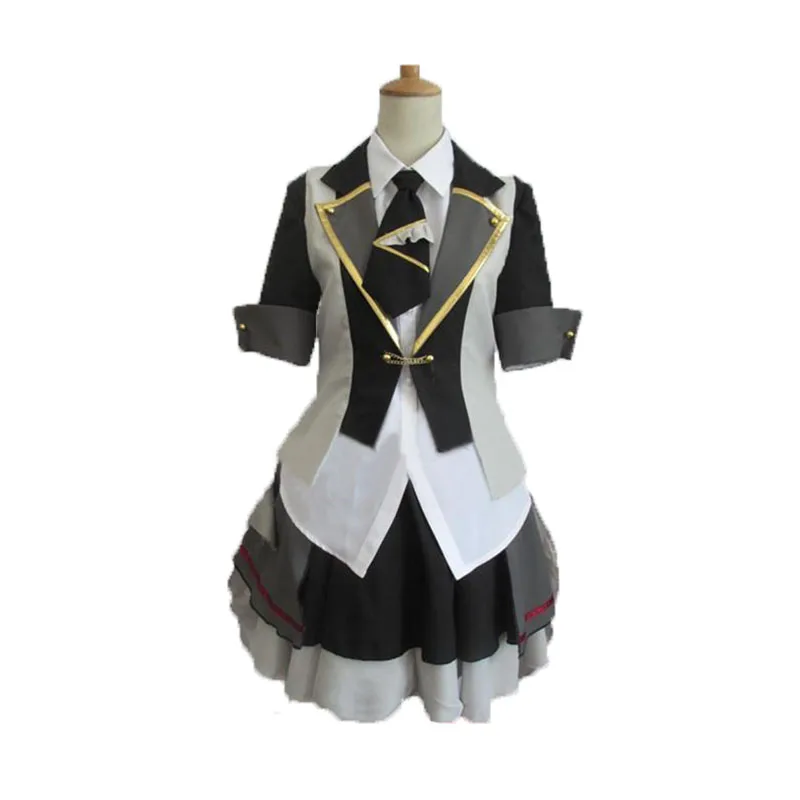 

AKB0048 Takahashi Minami Cosplay Costume Maid Uniforms white and Black Girl's School Uniform Woman Dress 11