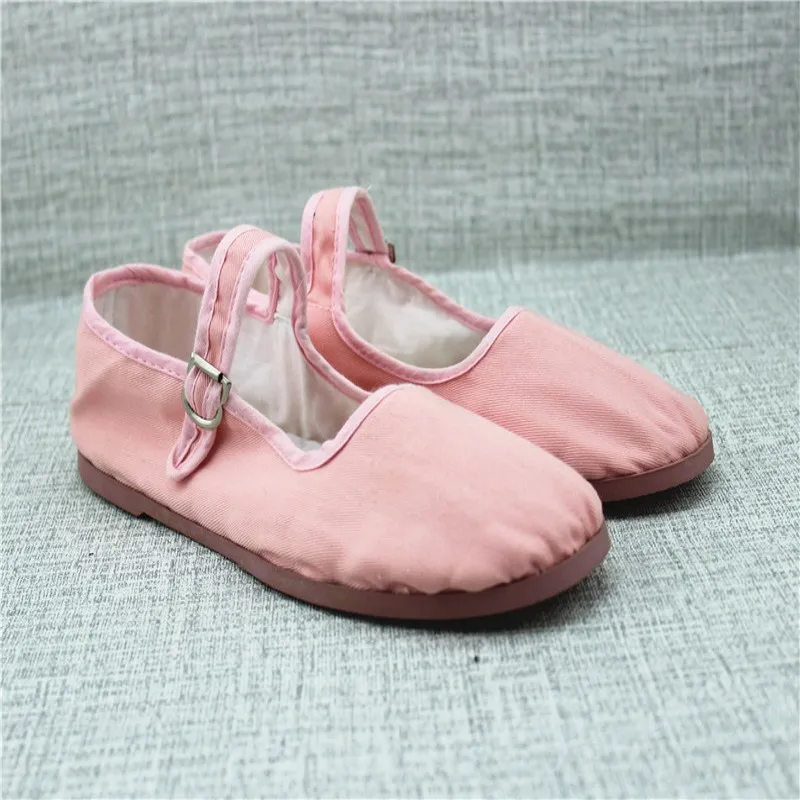 pure handmade Cotton Shoes chinese lady Vintage Chinese Kung Fu shoes Wing Chun Tai Chi Martial Art Pure Cotton Shoes