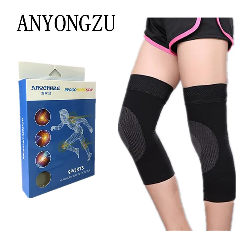 Siliconen Antislip Bescherming Meniscus Sport Mannen Vrouwen Bevorderen Bloed Warm Circulatie Professionele Medische Pijn Verlichten Knie Mouw