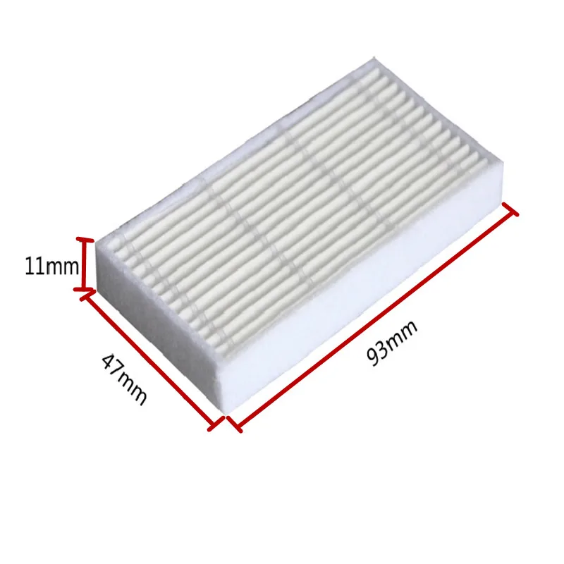 5 Pcs HEPA Filter Robot Suku Cadang Vacuum Cleaner HEPA Filter untuk Proscenic 790T