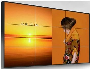 Diy Computer Display 3X3 Deed Lcd Video Muur 46 Inch Super Smalle Bezel Lcd Video Wall