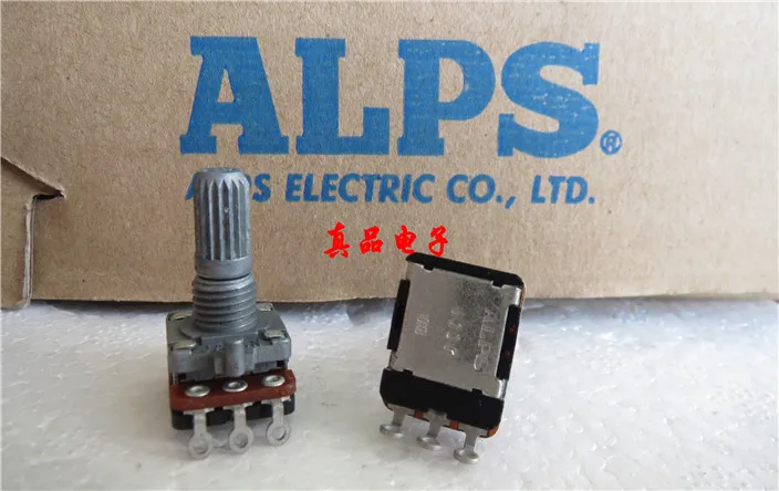 

Imported Japan ALPS B10K with single point fever amplifier amplifier volume potentiometer 15mm handle