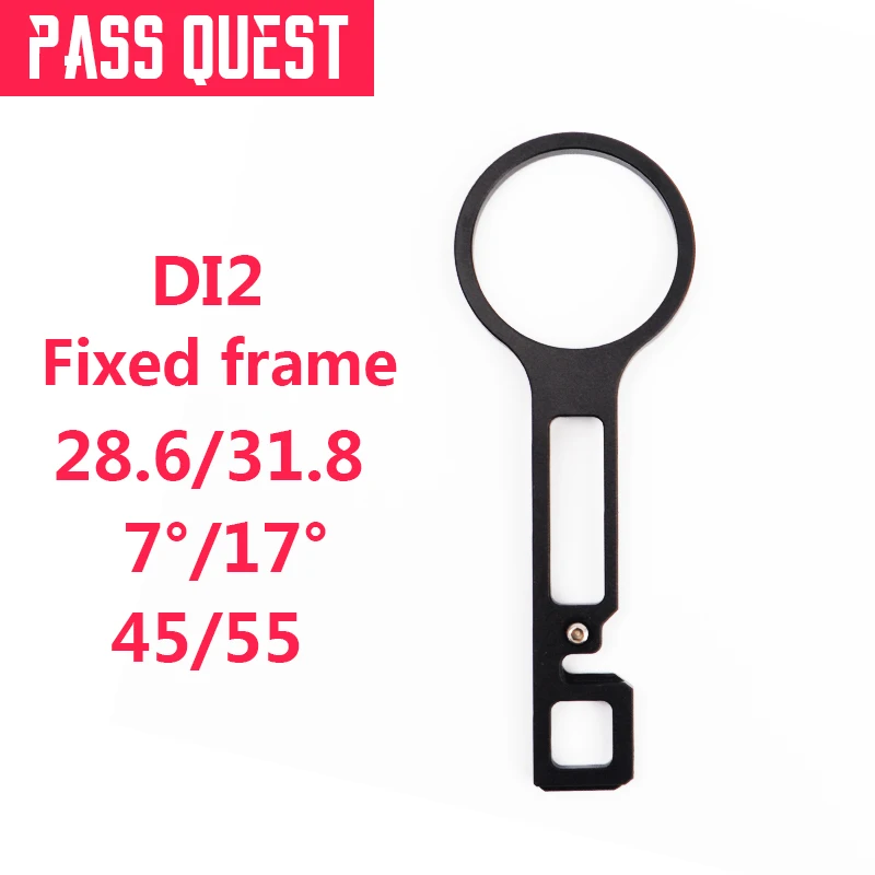 DI2 controller bracket 7/17 degree 28.6/31.8mm fork tube useable light weight suit for 90-130mm stems free shipping