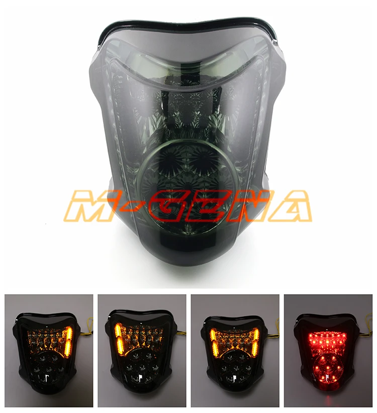 

Motorcycle LED Rear Turn Signal Tail Stop Light Lamp Integrated For GSXR1300 GSXR 1300 2008-2014 08 09 10 11 12 13 14