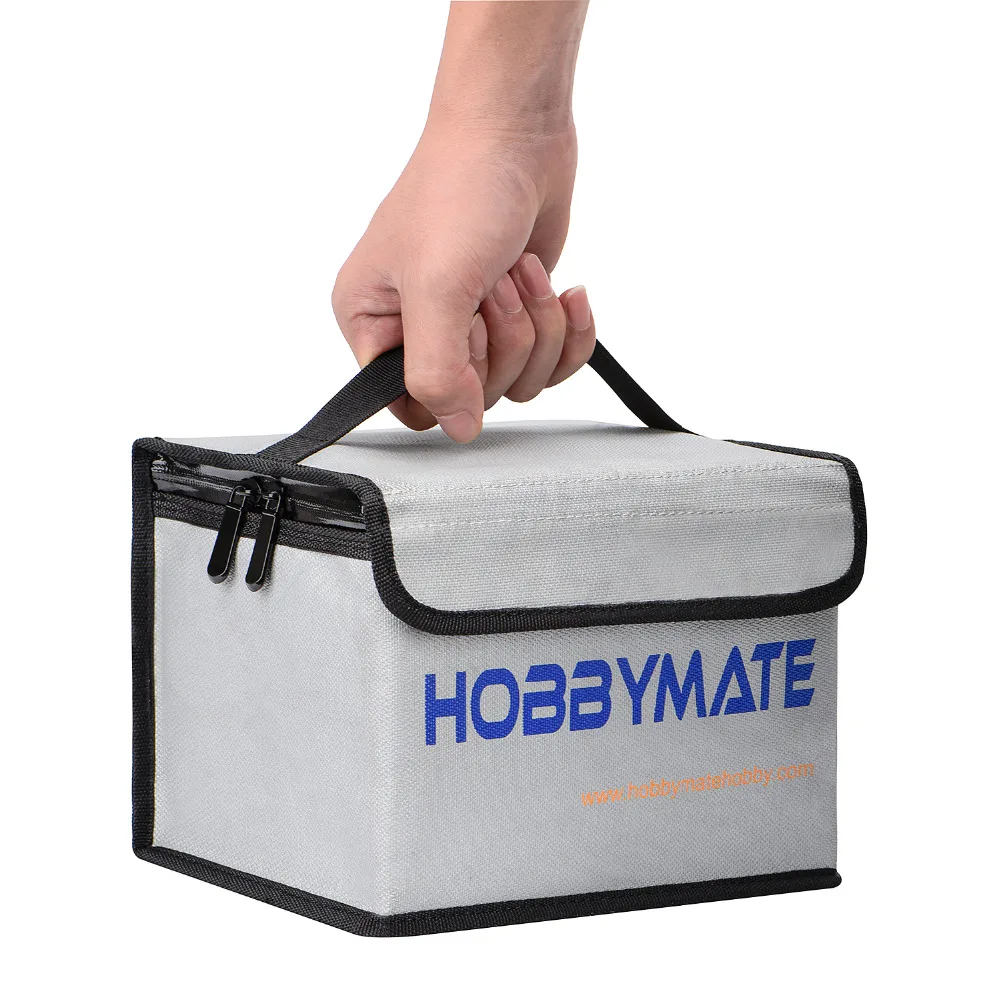HOBBYMATE Lipo Battery Safe Bag LiPo sacks Guard Fireproof - for Lipo Battery Charge & Storage Bag waterproof
