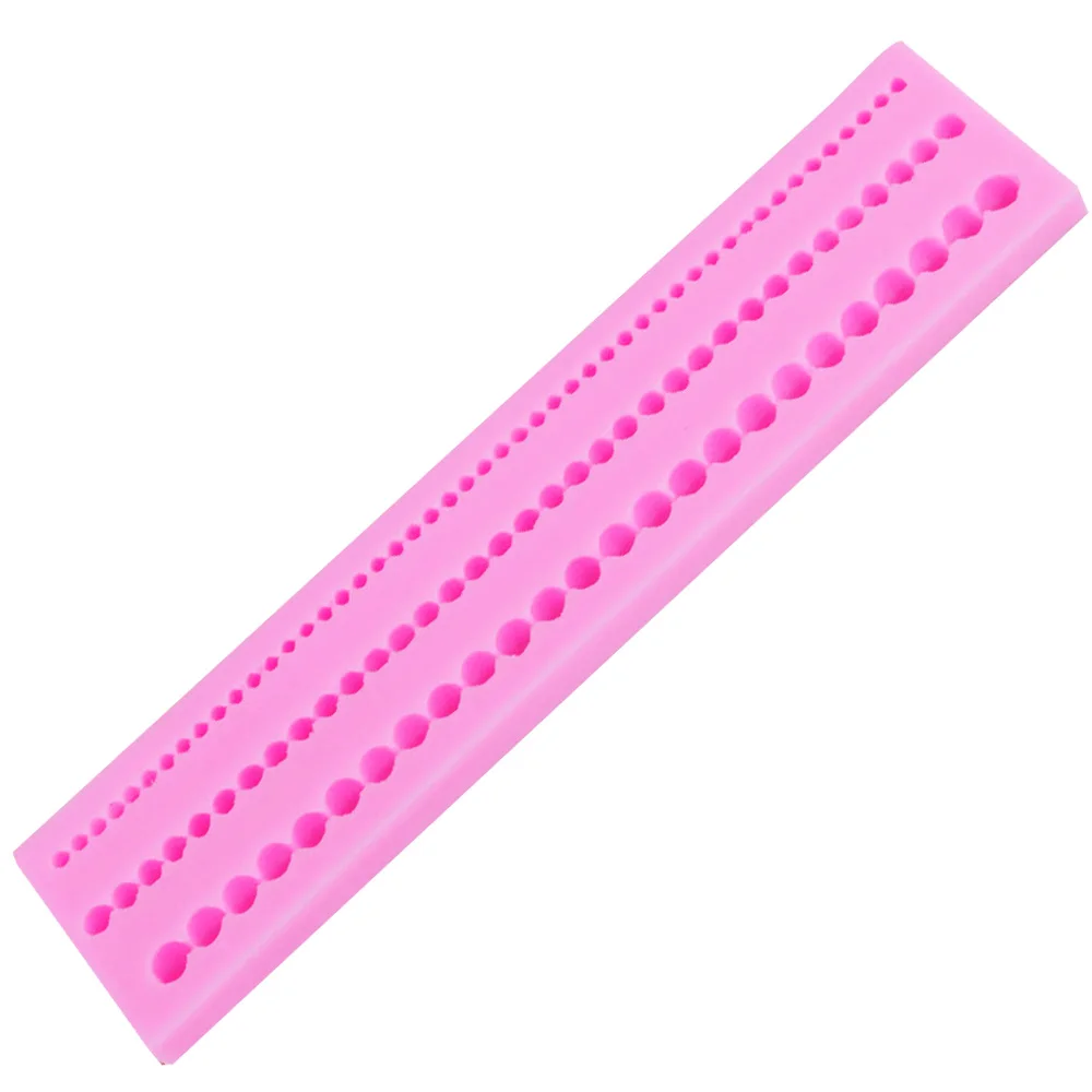 Pearls Silicone Sugarcraft Mold Resin Tools Cupcake Baking Mould Fondant Cake Decorating Tools M501