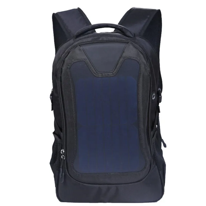 Original waterproof 5V Solar Battery Charging Business Travel Backpacks Bags Tourism Solar Panel USB Output Charger computer bag