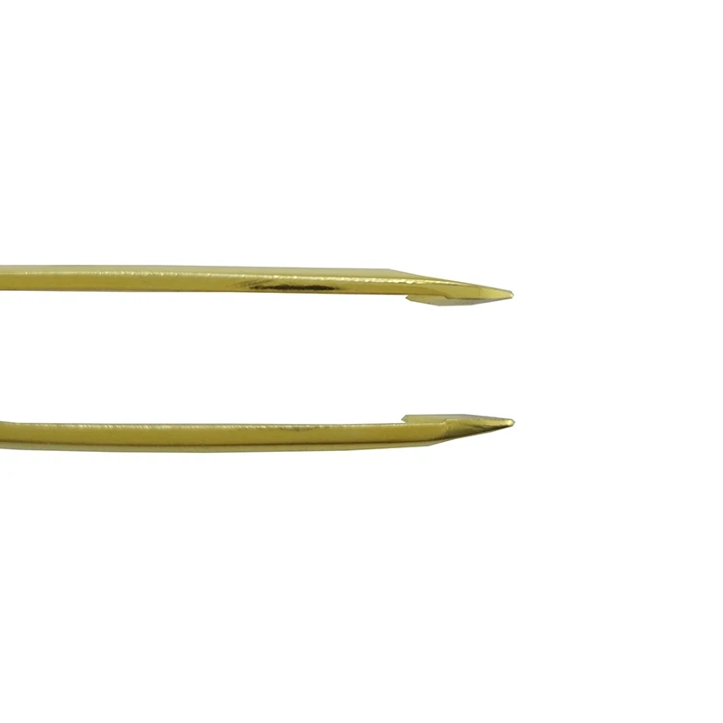 Nouvelles pinces à sourcils outils de maquillage féminin pince à épiler pointe inclinée pince à sourcils conception épilateur faux cils du visage vente de beauté